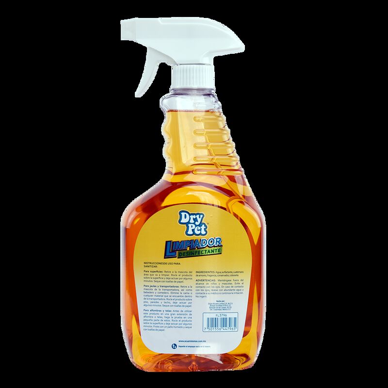 Dry Pet Limpiador Desinfectante Multiusos Para ... image number null