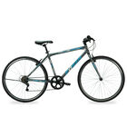 Bicicleta Forza Monta&ntilde;a Rover Fs R24 21v. Hombre Fs Frenos Doble Disco Mec&aacute;nico Acero Rojo/negro Talla:un