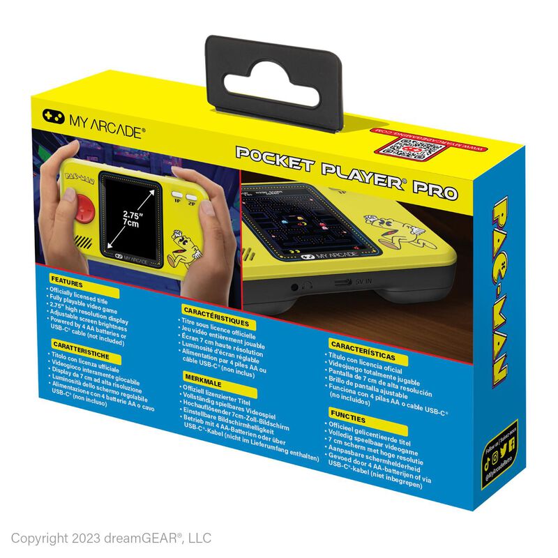 Consola Arcade My Arcade Pac-man Pocket Player ... image number null