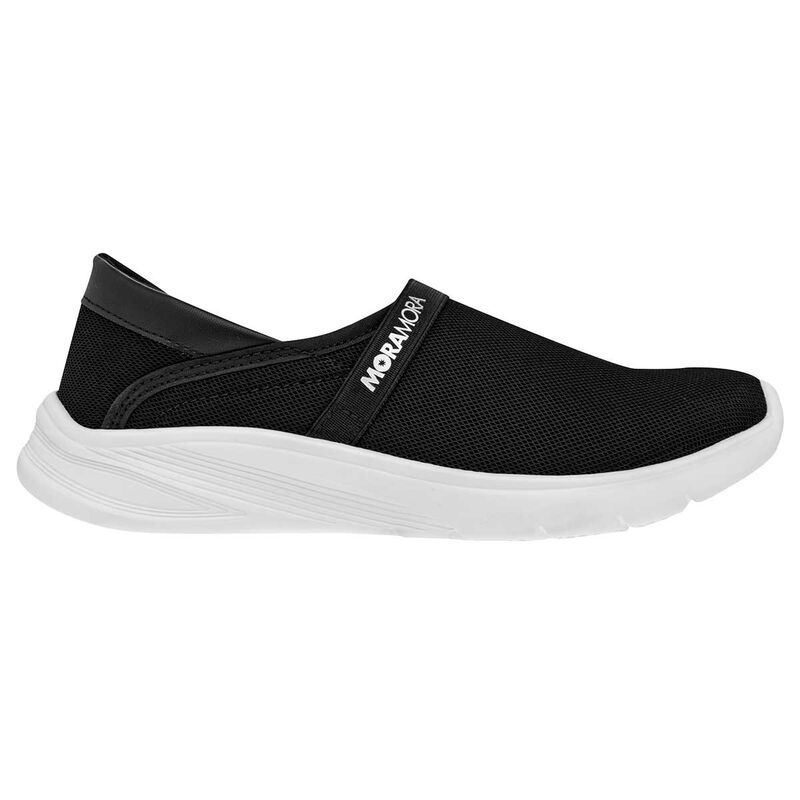 Moramora Tenis urbano para mujer negro BAJA image number null