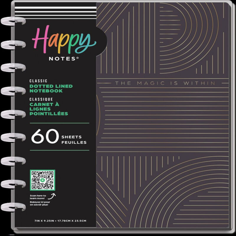 Cuaderno Clásico Realing Con Rayas Y Puntos 60 ... image number null