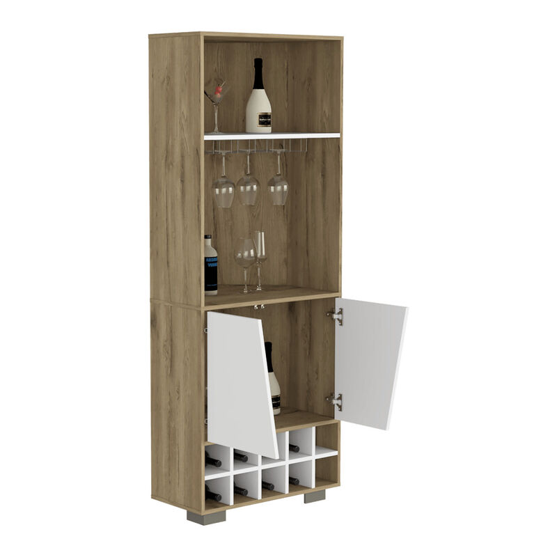 Bar Esquinero Orus Macadamia y Blanco con Porta... image number null