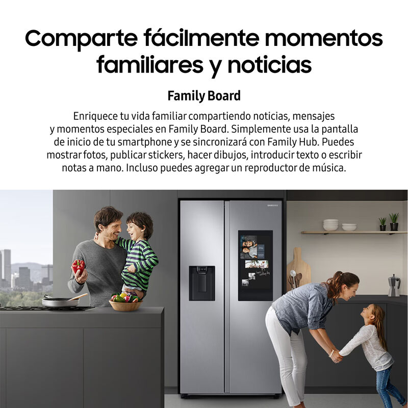 Refrigerador Samsung Side By Side 22Ft Family H... image number null