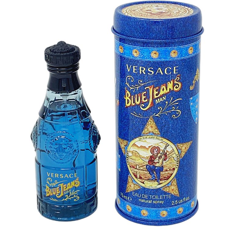 Perfume Versace Versus Blue Jeans Edt 75 Ml Par... image number null