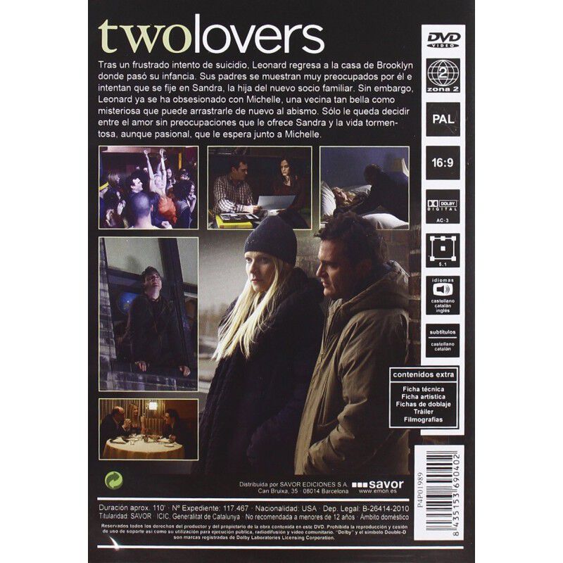 Dos Amantes (dvd) image number null
