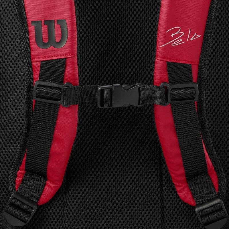 Mochila Wilson Bela Dna Super Tour P&aacute;del Rojo image number null
