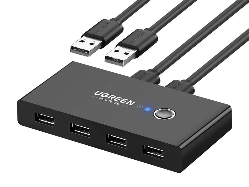 Selector De Interruptores Usb Ugreen Para 2 Ord... image number null