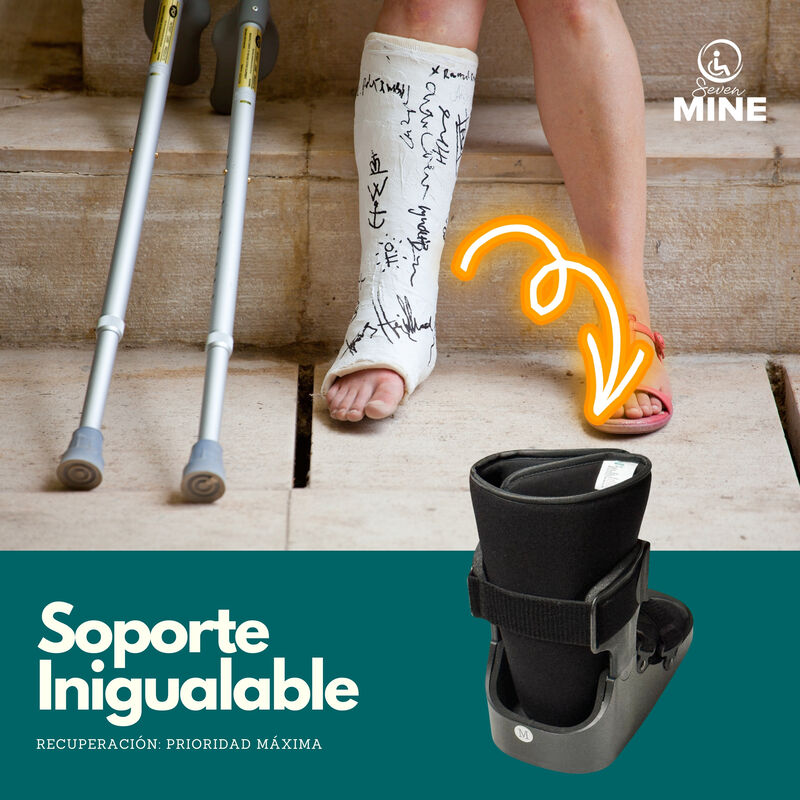 Bota Walker Corta (28cm) Neumática Válvula Bw-7... image number null