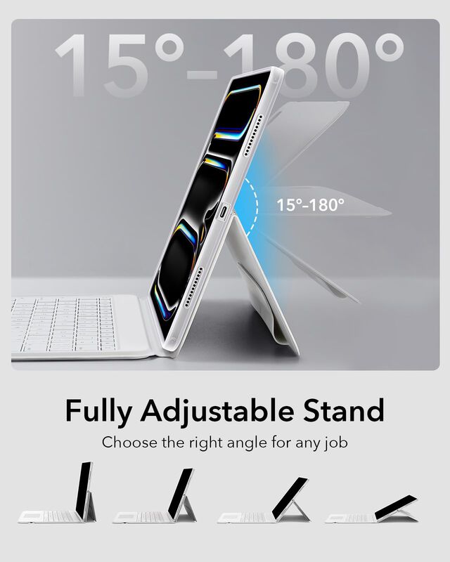 Funda Con Teclado Esr Ascend Para Ipad Pro 13 2... image number null