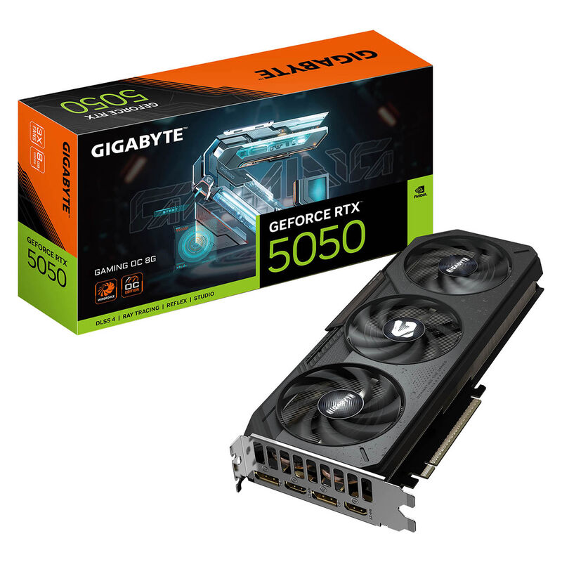 Tarjeta de Video NVIDIA GeForce RTX 5050 GIGABY... image number null