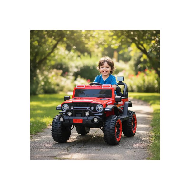 Carro El&eacute;ctrico Montable 12v Doble Motor 4x4 Ka... image number null