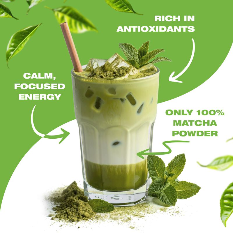 Polvo De Matcha Total Tea 998 g Org&aacute;nico Usda image number null