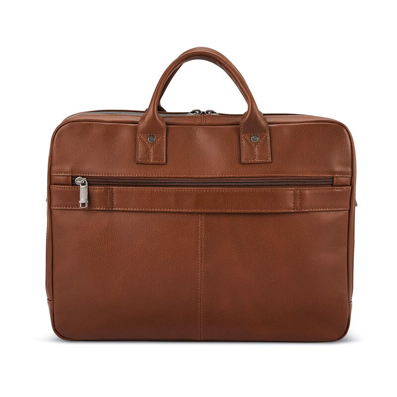 Malet&iacute;n Samsonite Classic Leather Toploader Cog... image number null