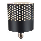 Foco Cil&iacute;ndrico Malla Met&aacute;lica Led 4.5 W, Luz &Aacute;mbar, Base E27, No Atenuable