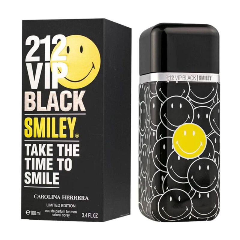 Carolina Herrera 212 Vip Smiley Limited Ed 100m... image number null