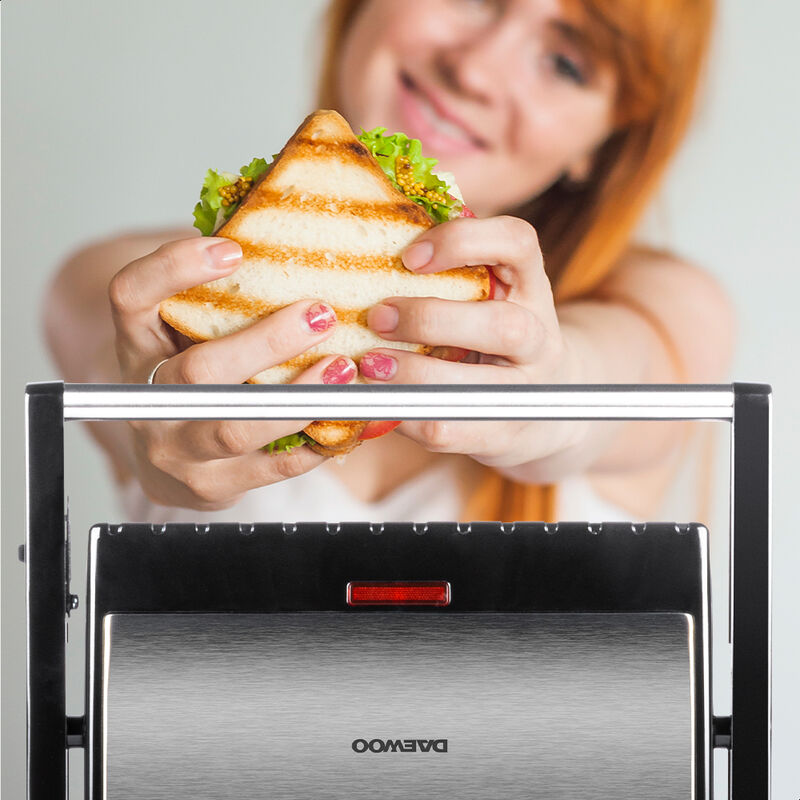 Parrilla Grill Daewoo Plancha Panini antiadhere... image number null