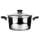 Cacerola De Inducci&oacute;n Magefesa 31pvccgnm20 Kasa Granite Noir Metallic 20 Cm End