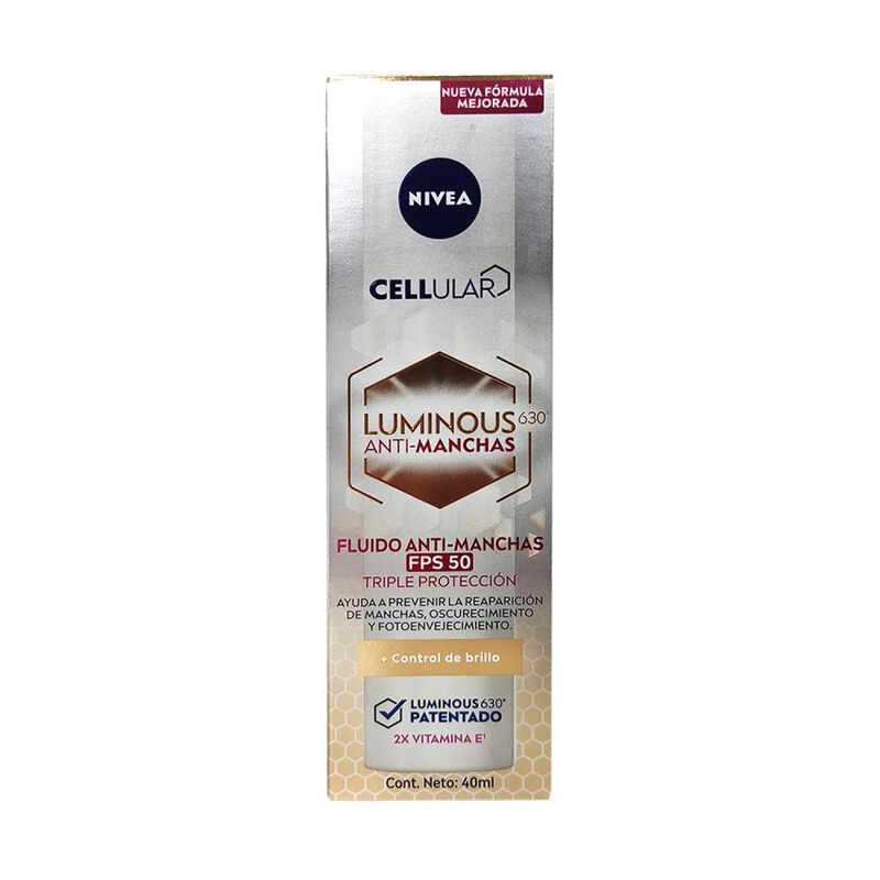 Nivea Luminous 630 Anti-manchas Fps50 40 Ml image number null