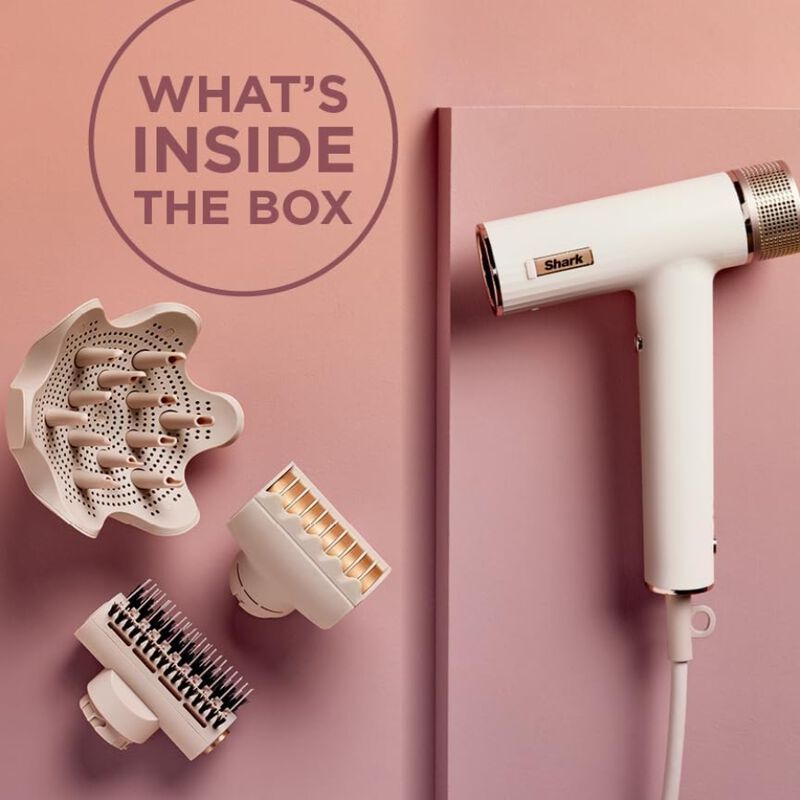 Shark SpeedStyle - Secadora de cabello Rizado y... image number null