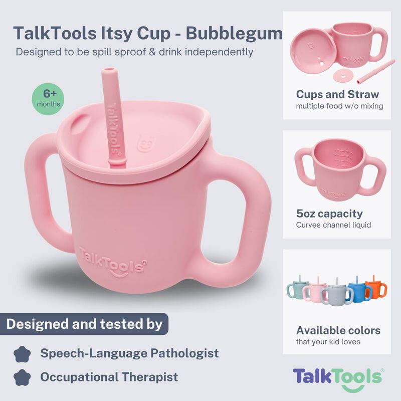 Vaso De Entrenamiento Talktools Mini Pajilla An... image number null