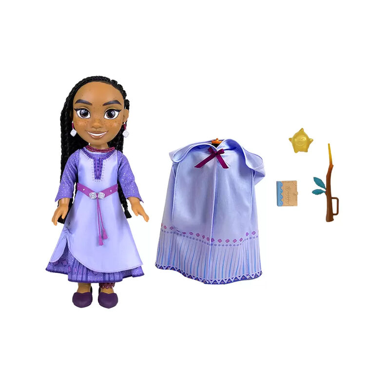 Mu&ntilde;eca Canta Y Viste Princesa Disney Asha image number null