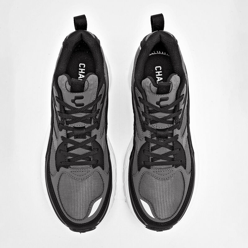 Charly tenis deportivo para hombre gris negro c... image number null