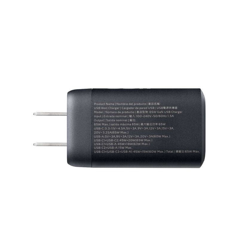 Cargador Ac Adata 65w Gan Universal Usb-c Negro... image number null