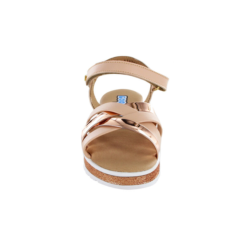 Coqueta Sandalia para mujer beige image number null
