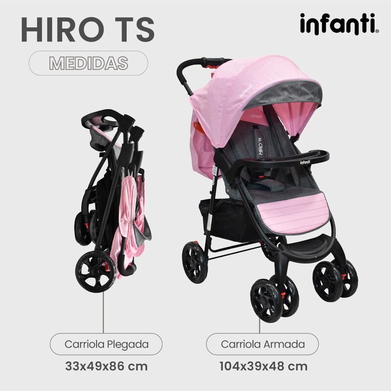 Carriola Para Beb&eacute; Travel System Hiro image number null