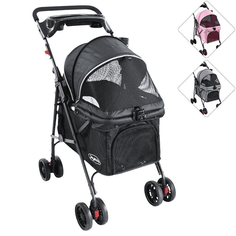 Carriola para Mascotas Cochecito para Perros y ... image number null