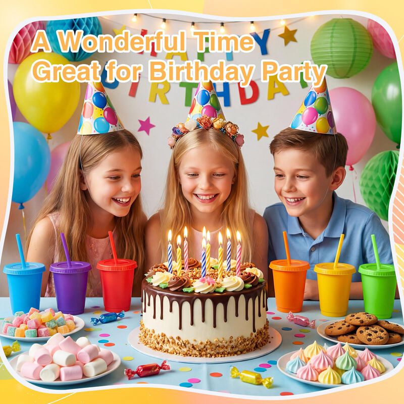 Vaso De Bebida Sieral Pack 15 Colores Dulces 39... image number null