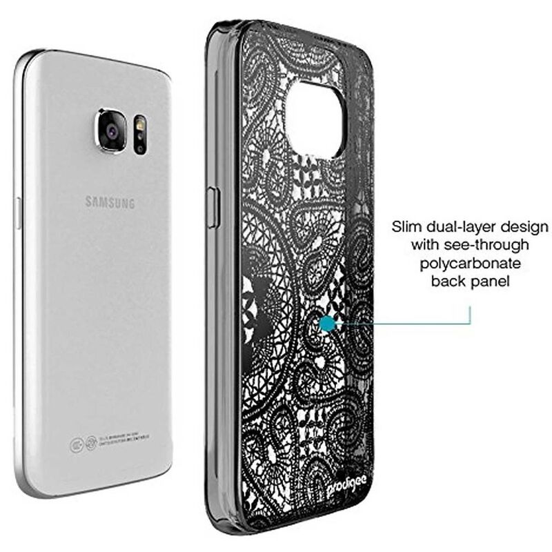 Funda PRODIGEE Lace para Samsung S7 Negra image number null