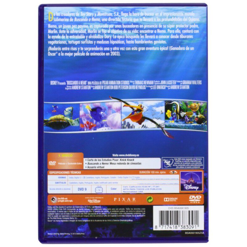 Buscando A Nemo [dvd] image number null