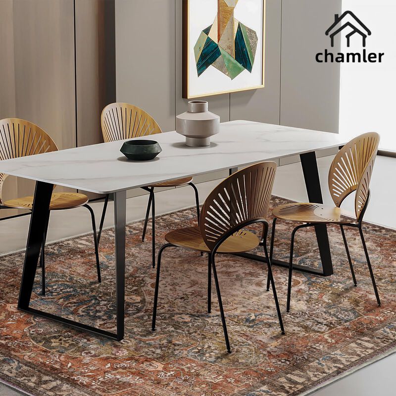 Alfombra Chamler 137 &times; 178 cm Lavable De Estilo... image number null
