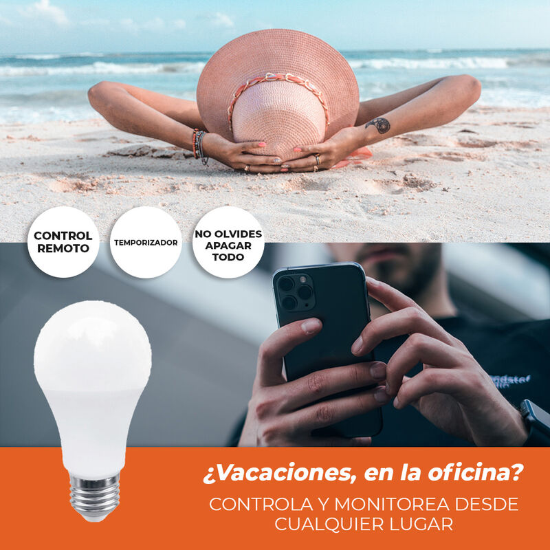 Foco Inteligente Led 8w E27 Atenuable Tecnolite image number null