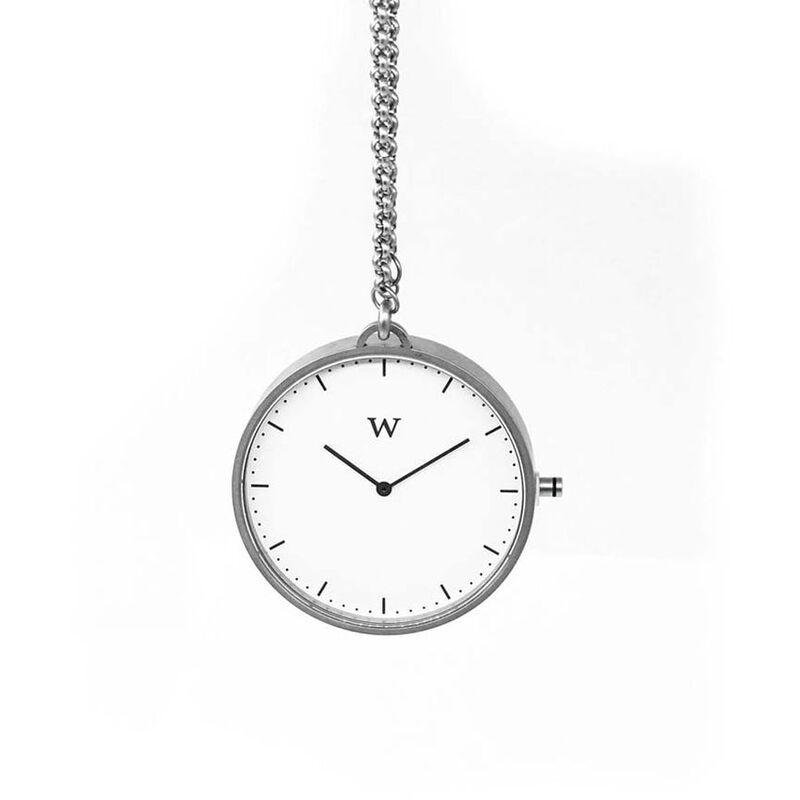 Reloj Wanderlust de Bolsillo plata image number null