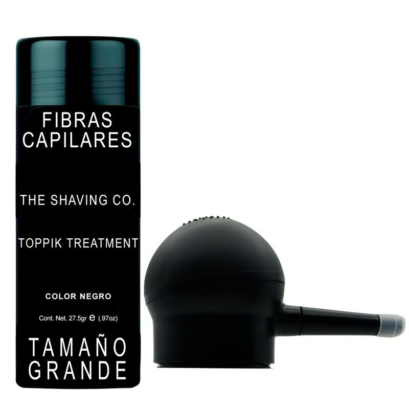 KIT NEGRO FIBRAS CAPILARES Y APLICADOR THE SHAV... image number null