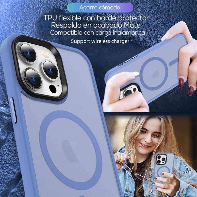 Funda Tekku Matte Style Mag Para Iphone 15 Pro ... image number null