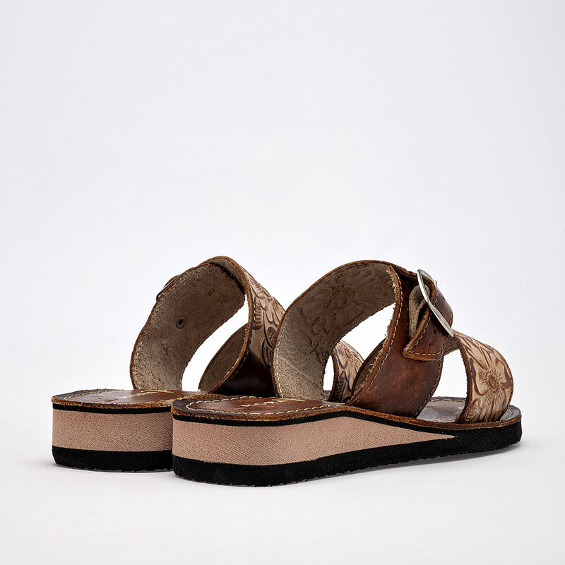 Mora Tierra Sandalia para mujer caf&eacute; beige image number null