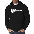 Sudadera Con Capucha Word Art Para Hombre - Come Together - Negro