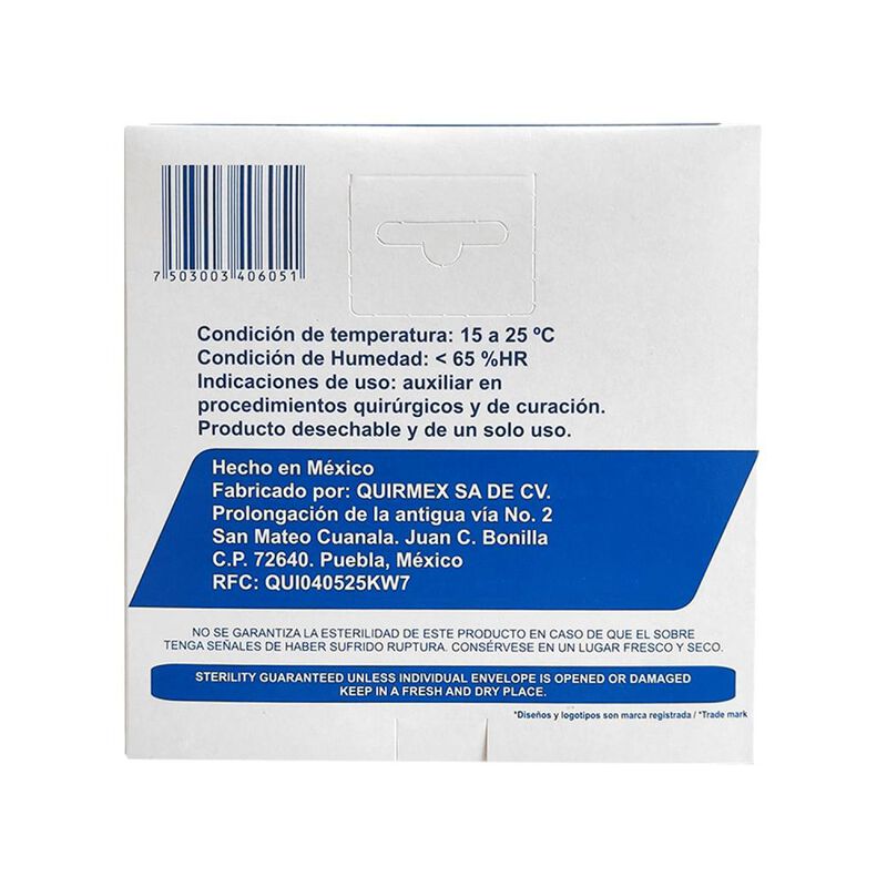 Gasa Quirmex 10x10 Cm 10 Pzs image number null