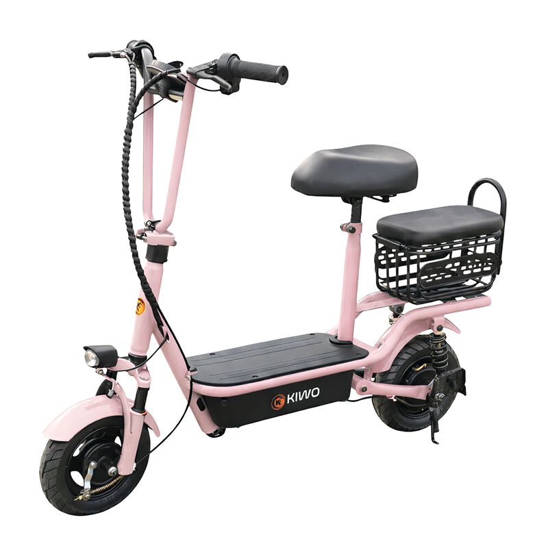 Scooter El&eacute;ctrico Con Asiento, Color Rosa image number null