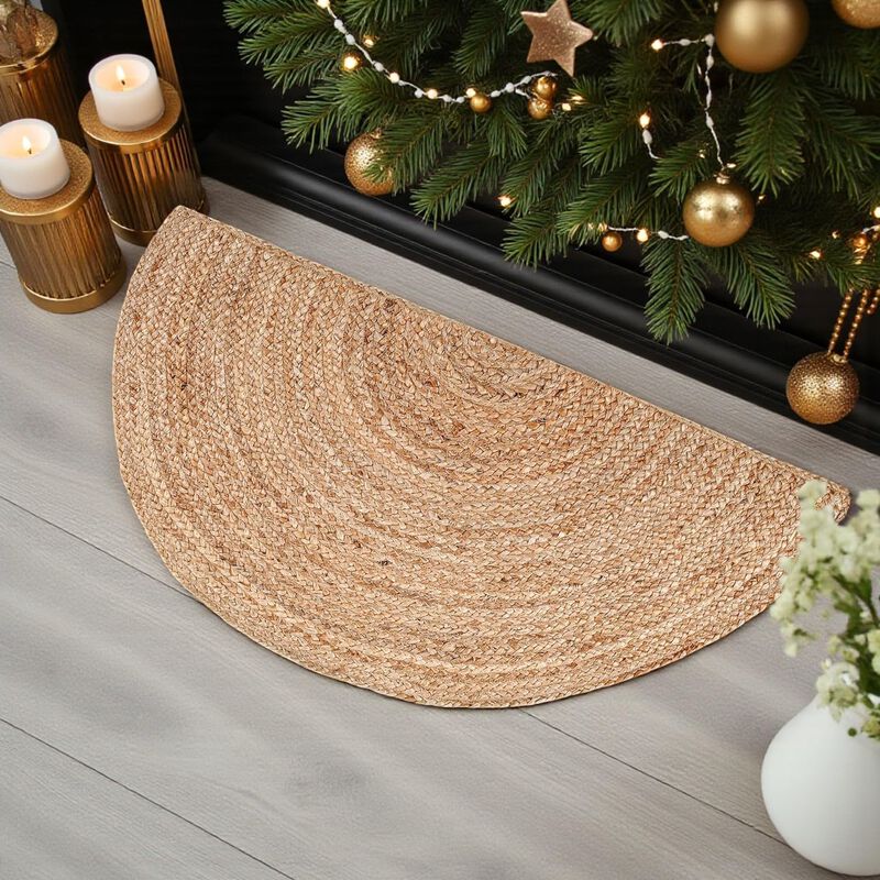 Alfombra Mds Semicircular 46x91 Cm Yute Natural... image number null