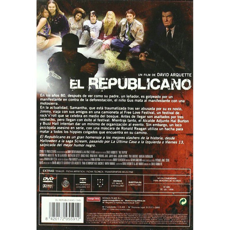 El Republicano [dvd] (2006) The Tripper image number null