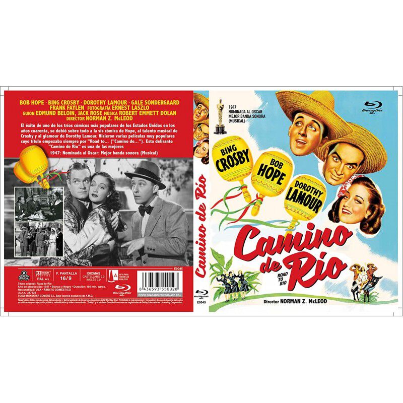 Camino De R&iacute;o  (road To R&iacute;o)   [bd-r] [blu-ray] image number null