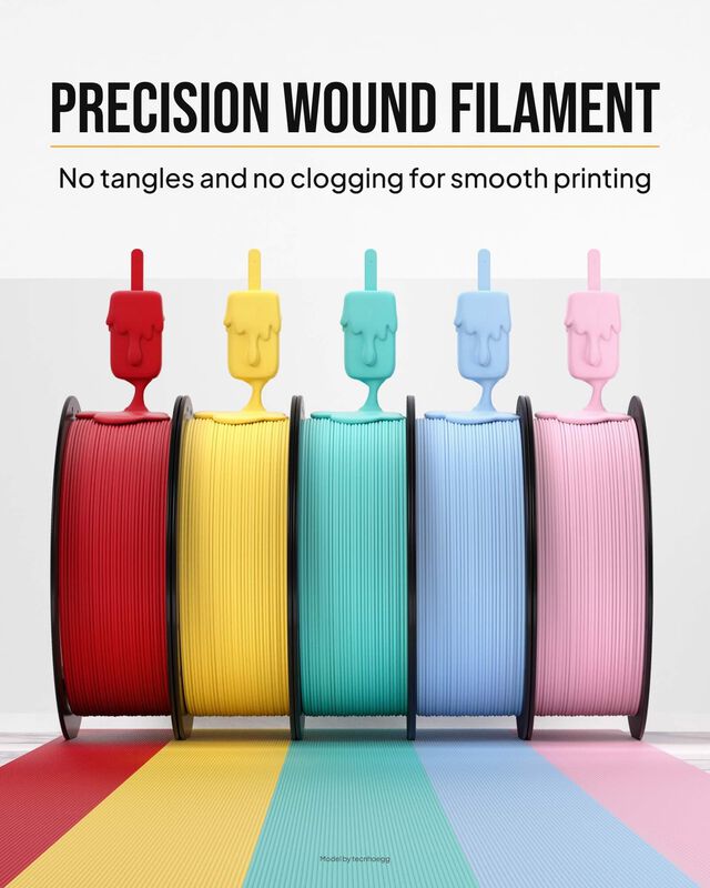 Filamento Pla Elegoo 1,75 mm Gris Pizarra 1 kg ... image number null