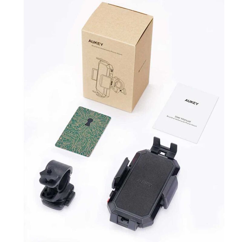 Soporte Aukey Para Bicicleta Y Moto Ajustable U... image number null
