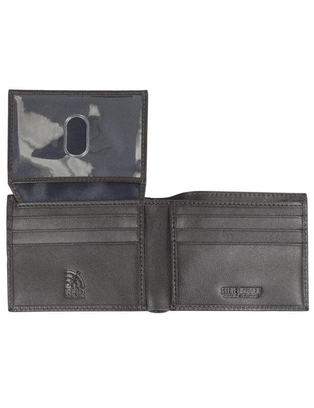 Cartera Steve Madden De Piel Para Hombre Con Ca... image number null