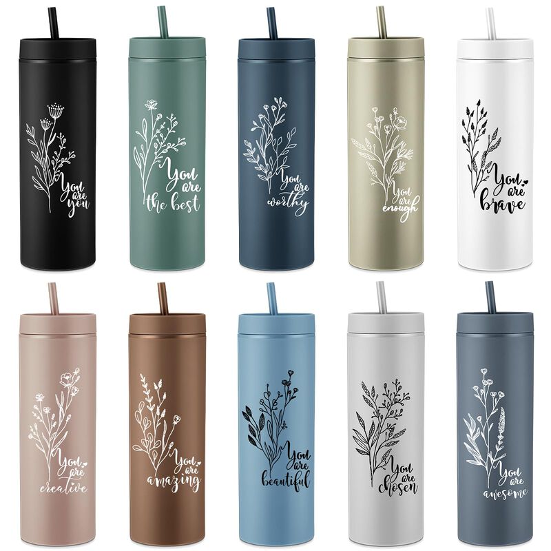 Vasos T&eacute;rmicos Delgados Tioncy 10 Unidades 460 ... image number null