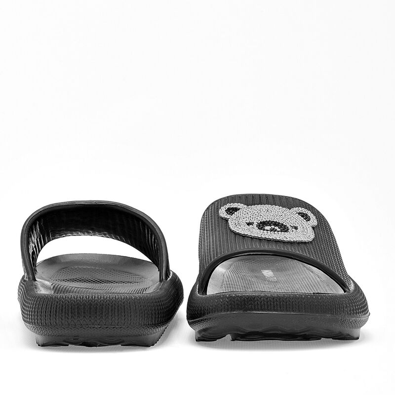 Moramora Sandalia para ni&ntilde;a negro plata image number null